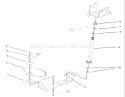 Lower Steering Wheel and Tilt Assembly Diagram and Parts List for 72201 230000001-230999999 - 2003 Toro Lawn Tractor
