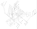 Brake Assembly Diagram and Parts List for 72201 230000001-230999999 - 2003 Toro Lawn Tractor