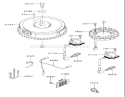 Electric Equipment Diagram and Parts List for 72202 230000001-230999999 - 2003 Toro Lawn Tractor