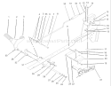 Hydro Control Assembly Diagram and Parts List for 72202 230000001-230999999 - 2003 Toro Lawn Tractor