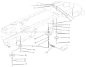 Hydro Drive Assembly Diagram and Parts List for 72202 230000001-230999999 - 2003 Toro Lawn Tractor