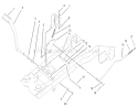 Brake Assembly Diagram and Parts List for 72202 230000001-230999999 - 2003 Toro Lawn Tractor