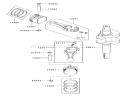 Piston/Crankshaft Assembly Diagram and Parts List for 72202 230000001-230999999 - 2003 Toro Lawn Tractor