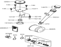Lubrication Equipment Diagram and Parts List for 72202 240000001-240999999 - 2004 Toro Lawn Tractor