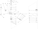 Cylinder Block Diagram and Parts List for 72200 250000001-250999999 - 2005 Toro Lawn Tractor