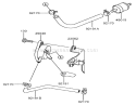 Fuel Tank/Fuel Valve Diagram and Parts List for 72201 240000001-240999999 - 2004 Toro Lawn Tractor