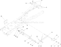 Lift Assembly Diagram and Parts List for 72200 240000001-240999999 - 2004 Toro Lawn Tractor