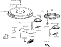 Electric Equipment Diagram and Parts List for 72202 240000001-240999999 - 2004 Toro Lawn Tractor