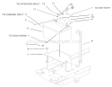 Battery Assembly Diagram and Parts List for 72201 230000001-230999999 - 2003 Toro Lawn Tractor