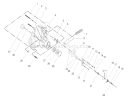 Brake Assembly Transaxle Diagram and Parts List for 72201 230000001-230999999 - 2003 Toro Lawn Tractor