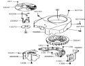 Part Location Diagram of 92026-7007 Kawasaki Spacer