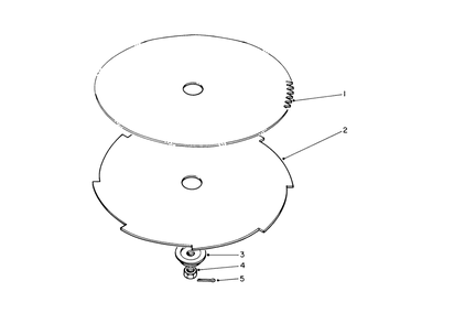 Saw Blade And Brush Blade (Optional) Diagram and Parts List for 51655 0000001 - 0999999 Toro Trimmer