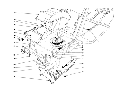 Part Location Diagram of 38-7450 Toro DISCONTINUED