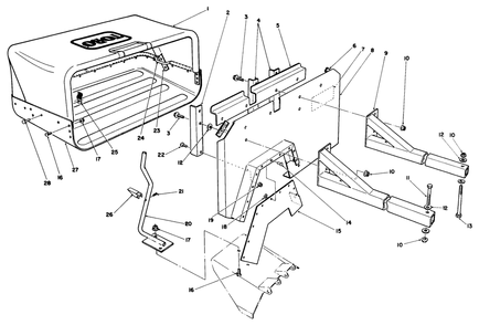 Part Location Diagram of 55-9980 Toro DISCONTINUED