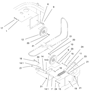 Part Location Diagram of E632469 Toro DISCONTINUED