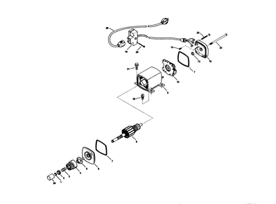 Part Location Diagram of 35451 Toro Housing Assy.
