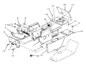 Hood Stand And Support Diagram and Parts List for 73320 3900001-3999999 - 1993 Toro Lawn Tractor