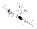 Starter Diagram and Parts List for 73320 3900001-3999999 - 1993 Toro Lawn Tractor