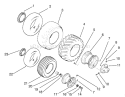 Part Location Diagram of 1645 Tecumseh Tube-Rear