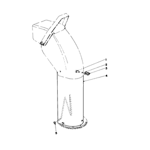 Chute Extension Kit 26-1100 Diagram and Parts List for 38150 9000001 - 9999999 Toro Snow Blower