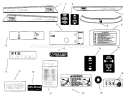 Part Location Diagram of 92-9828 Toro Decal - Model 312-8