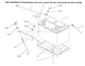 Battery Diagram and Parts List for 73363 6900001-6999999 - 1996 Toro Lawn Tractor