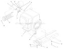 Engine Assembly Diagram and Parts List for 73363 7900001-7999999 - 1997 Toro Lawn Tractor