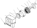 Part Location Diagram of X-67-65 Toro Screw