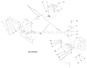 Pto Clutch System Diagram and Parts List for 73363 7900001-7999999 - 1997 Toro Lawn Tractor