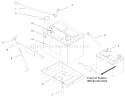 Battery Assembly Diagram and Parts List for 73363 7900001-7999999 - 1997 Toro Lawn Tractor