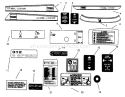 Part Location Diagram of 74-2470 Toro Decal-Black Plate