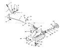 Pto Clutch And Control Diagram and Parts List for 73380 4900001-4999999 - 1994 Toro Lawn Tractor
