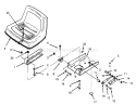 Part Location Diagram of 78-0760 Toro Seat