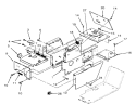 Hood Stand And Supports Diagram and Parts List for 73400 3900001-3999999 - 1993 Toro Lawn Tractor