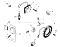 Part Location Diagram of KH10673 Toro Regulator-Rectifier