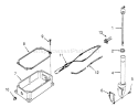Oil Pan And Dipstick Diagram and Parts List for 73400 3900001-3999999 - 1993 Toro Lawn Tractor