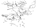 Page M Diagram and Parts List for 73400 4900001-4999999 - 1994 Toro Lawn Tractor