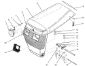 Page U Diagram and Parts List for 73400 4900001-4999999 - 1994 Toro Lawn Tractor