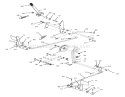 Page H Diagram and Parts List for 73400 4900001-4999999 - 1994 Toro Lawn Tractor