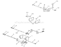Hitches Diagram and Parts List for 73401 3900001-3999999 - 1993 Toro Lawn Tractor