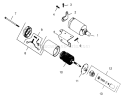Starter Diagram and Parts List for 73401 3900001-3999999 - 1993 Toro Lawn Tractor