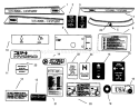 Part Location Diagram of 78-7300 Toro Decal-Choke