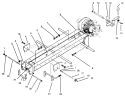 Frame & Hitches Diagram and Parts List for 73401 5900261-5901260 - 1995 Toro Lawn Tractor