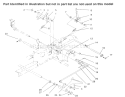 Clutch Diagram and Parts List for 73402 6900001-6999999 - 1996 Toro Lawn Tractor