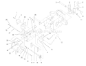 Hitch Assembly Diagram and Parts List for 73402 7900001-7999999 - 1997 Toro Lawn Tractor