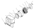 Part Location Diagram of X-67-65 Kohler DISCONTINUED
