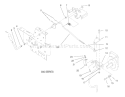 Pto Clutch System Diagram and Parts List for 73402 7900001-7999999 - 1997 Toro Lawn Tractor