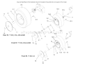 Wheel Assemblies Diagram and Parts List for 73402 7900001-7999999 - 1997 Toro Lawn Tractor
