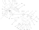 Gauges, Throttle Diagram and Parts List for 73403 6900001-6999999 - 1996 Toro Lawn Tractor