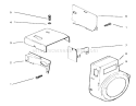 Baffles And Shrouds Diagram and Parts List for 73403 7900001-7999999 - 1997 Toro Lawn Tractor
